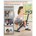 Appareils de musculation dskeuzeew ab booster plus - total crunch appareil de cardio - training - appareil ...