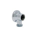 Applique murale en laiton chromé m 1 / 2' (15 / 21) - f 1 / 2' (15 / 21) pour machine à laver watts Applique murale en laiton chromé m 1 / 2' (15 / 21) - f 1 / 2' (15 / 21) pour machine à laver watts