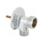 Applique murale, m�le / m�le 15 x 21 mm