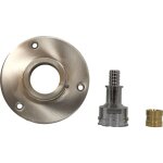 Anquier - applique robinet de jardin aplic'easy nickelée per glissement Ø12 Anquier - applique robinet de jardin aplic'easy nickelée per glissement Ø12