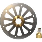 Anquier - applique pour robinet (non inclus) de jardin sous enduit aplic'enduit per  sertir 12