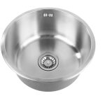 Idro bric - evier cuisine cuve simple, vier cuisine en acier inoxydable, viers de cuisine avec siphon ...