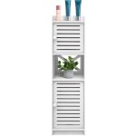 Meuble colonne de salle de bain, armoire de salle de bain en bois, meuble de salle de bain gain de place, ...