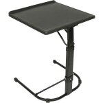 Aqrau - table pour ordinateur, table de lit pour ordinateur portable hauteur r�glable(58 - 69cm), table ...