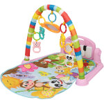 Aqrau tapis de jeu pour bb, tapis de gymnastique pour bb avec piano, avec pendentifs amovibles