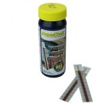 Lot de 10 bandelettes d'analyse pour piscine ou spa - sel - blanc aquachek Lot de 10 bandelettes d'analyse pour piscine ou spa - sel - blanc aquachek
