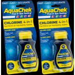 Pack 2 unités bandelettes analyse chlore, ph, alcalinité totale et acide cyanurique aquachek Pack 2 unités bandelettes analyse chlore, ph, alcalinité totale et acide cyanurique aquachek