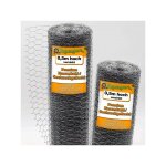 Aquagart - 20 m grillage � maille hexagonale, grillage de poulailler, grillage pour enclos � lapins 50 ...