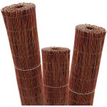 Aquagart - cl�ture en osier 25m x 90cm i brise - vue en osier i brise - vue naturel pour jardins, balcons ...