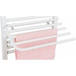 Aqualine accessoires - schoir de serviettes, montage sur corps de chauffe 60 cm, blanc 25 - 03 - sv460 ...