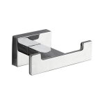 Aqualine - apollo - portant serviette double, chrome 1416 - 23