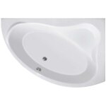 Aqualine - baignoires - baignoire orava 150x90x38 cm, droite, blanche g1591