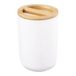 Aqualine - snow - coupelle pour brosses � dents et dentifrice, blanche 7580