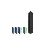 Aquarium consommables - cartouches de filtration de rechange pour filtre d'aquarium - pack 3 mois, taille ...