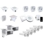 Kit pièces à sceller pour piscine 8 x 4 m aquazendo Kit pièces à sceller pour piscine 8 x 4 m aquazendo