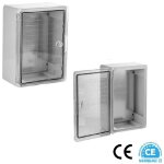 Ar - coffret lectrique tanche porte translucide 350 x 250 x 150 mm ip65 avec plaque de fond