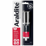 Araldite - colle 'rapide' 24ml en seringue quantité: 3 seringues de 24 ml Araldite - colle 'rapide' 24ml en seringue quantité: 3 seringues de 24 ml