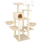 Arbre � chat 165 cm beige