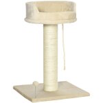 Arbre � chat griffoir grattoir sisal naturel plateforme d'observation corde d'escalade boule � ressort ...
