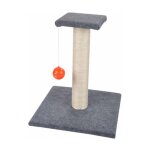 Paris prix - arbre  chat avec jouet '1 plateforme' 37cm gris