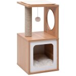 Arbre  chat avec tapis  gratter en sisal 60 cm vidaxl