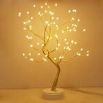 Arbre lumineux led, arbre lumineux blanc chaud, lampe arbre lumineux branches r�glables, 108 led, pour ...
