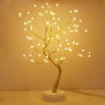 Arbre lumineux led, arbre lumineux blanc chaud, lampe arbre lumineux branches r�glables, 108 led, pour ...