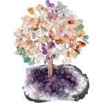 Arbre de vie en 7 chakra cristaux naturels fengshui arbre d�coration avec base am�thyste de pierre reiki ...