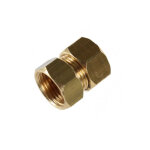 Raccord bicne droit femelle 3 / 4'' (20 / 27) - cuivre 12