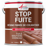 Arcane industries - bouchetanche, peinture fibre de colmatage, fuite, rparation, tanchit, tuile, ...