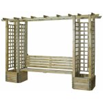 C�monjardin - arche de jardin lavande droite