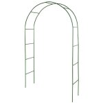 Oxeo - arche de jardin m�tallique pour plantes grimpantes - arceau rosiers grimpants - r�sistant aux ...