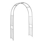 Arche pour roses dcors droits
