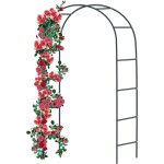 Arche de rose en m�tal - grille de rose en acier rev�tu par poudre - d�coration de jardin et d�coration ...