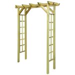 Arche pour rosiers 150 x 50x200 bois imprégné 2 Arche pour rosiers 150 x 50x200 bois imprégné 2