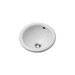 Duravit - architec - lavabo sans trou, avec trop - plein bali, diam�tre 335 mm, blanc - lavabo 0473340031 ...
