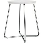 Cosmic - architect tabouret salle de bain tabouret douche siège de douche chrome blanc mat Cosmic - architect tabouret salle de bain tabouret douche siège de douche chrome blanc mat