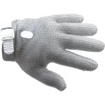 Arcos 615200 gants en acier inoxydable blanc taille small