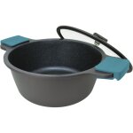 Arcos - cocotte antiadhsive thera series, diamtre 24 cm avec revtement eclipse.