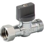 Arco - robinet d'arr�t - wc - droit - 1 / 4 de tour - diam�tre 12 x 17 212005u