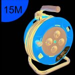 Arcotec - enrouleur 15m h05vv - f 3g1. 50 mm - 4 prises 16a - garantie 2 ans
