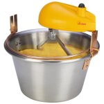 M�langeur de polenta 3, 5 l en acier inoxydable ? capacit� id�ale pour petites quantit�s ? puissance ...