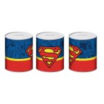 Tirelire - superman - taille m - 10x10x12 cm