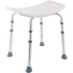 Arebos - sige de douche tabouret de douche  hauteur rglable chaise de bain