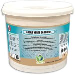 Argile verte en poudre seau 20l 5kg