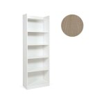 Argonauta - meuble biblioth�que couleur orme 6 �tag�res h. 180x64x29cm