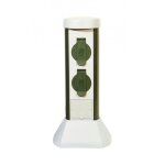 Aric 3562 mini borne de jardin vert et gris r�sistante