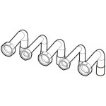 Ariston clas one nf - douilles 1�re installation sans montage du cadre �carteur g40 (3319563)