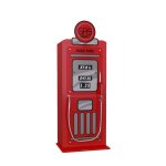 Armoire 1 porte pompe  essence vipack car beds - rouge