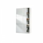 Armoire avec 2 portes coulissantes cm 120 x 50 x 200 kit blanc